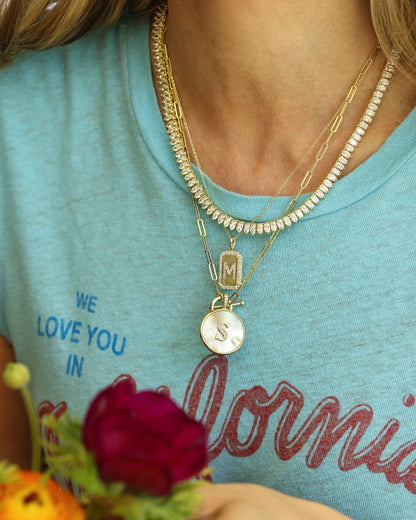 Love Letters Double Sided Necklace