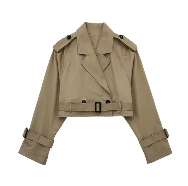 Cropped Trenchcoat
