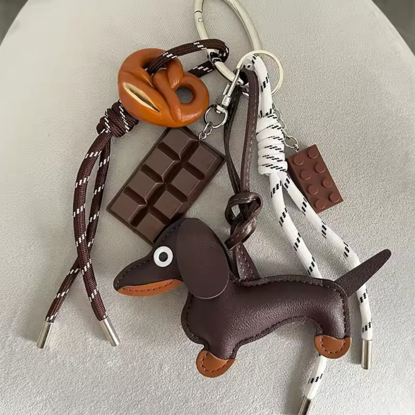 Bagcharm Keychain Handbag Hanging Ornament Keyring Accessories