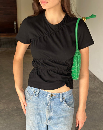 Sydney - Scrunched T-shirt 1+1 FREE