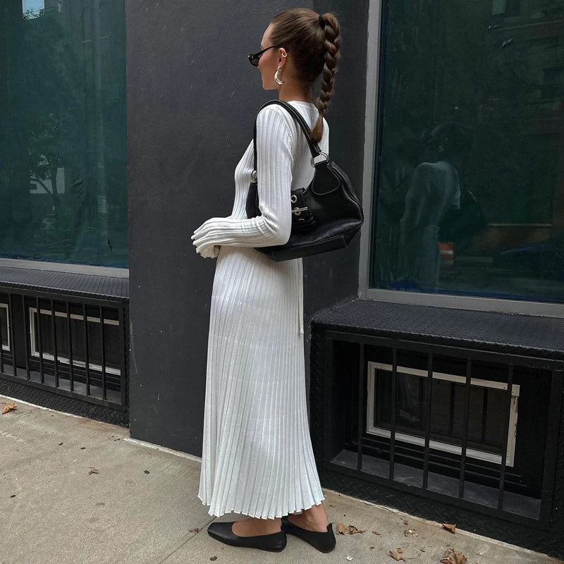 Lisa Luxe Knit Maxi Dress