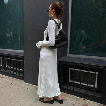 Lisa Luxe Knit Maxi Dress