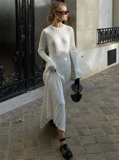Lisa Luxe Knit Maxi Dress