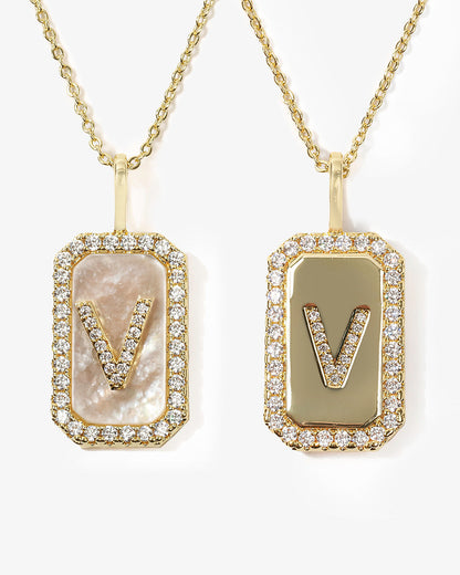 Love Letters Double Sided Necklace