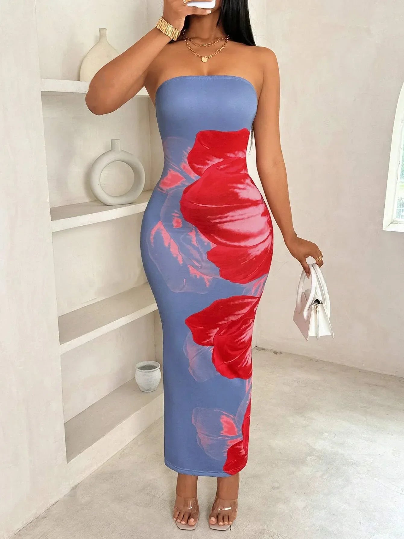Novara Strapless Dress