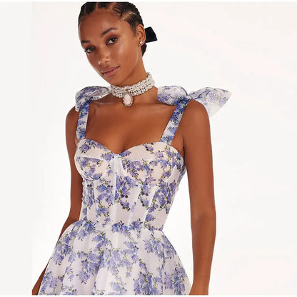 Hydrangea Floral Dress Spring Musthave