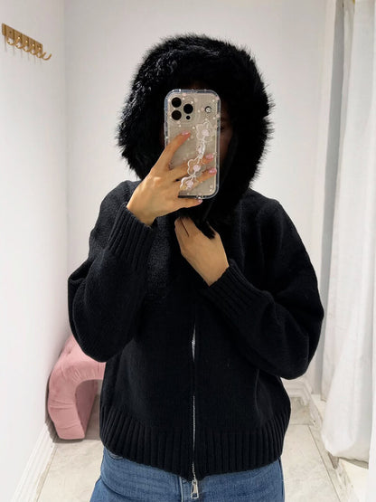 Alison Faux Fur Hoodie