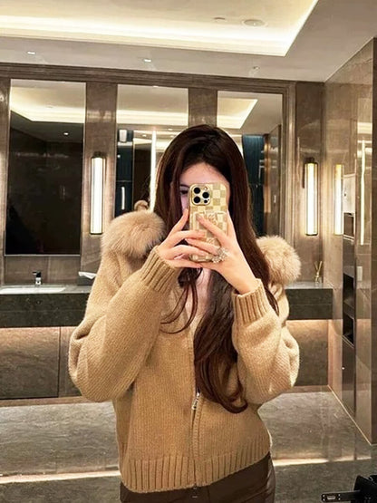 Alison Faux Fur Hoodie