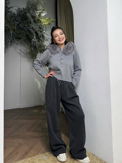 Alison Faux Fur Hoodie