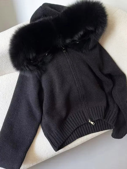 Alison Faux Fur Hoodie