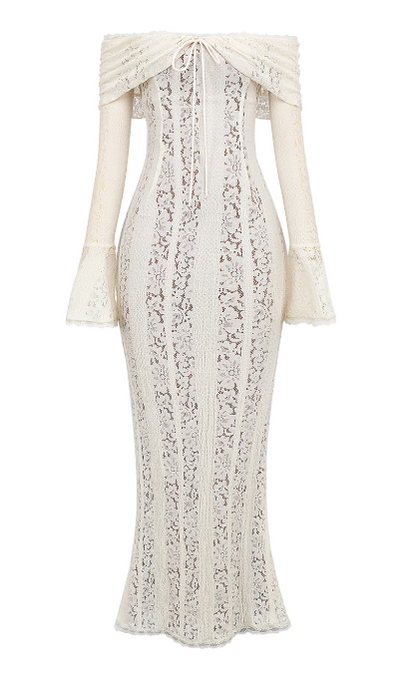 Tiffany Classy Maxi Lace Dress