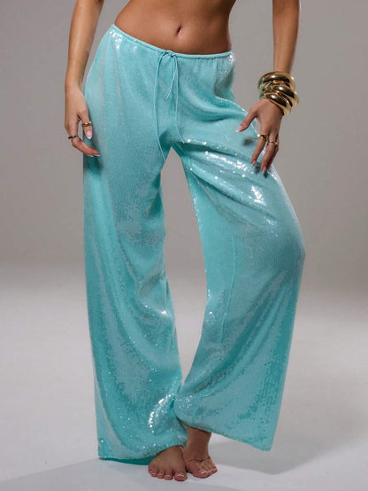 Veyla Glimmer Sequin Pants