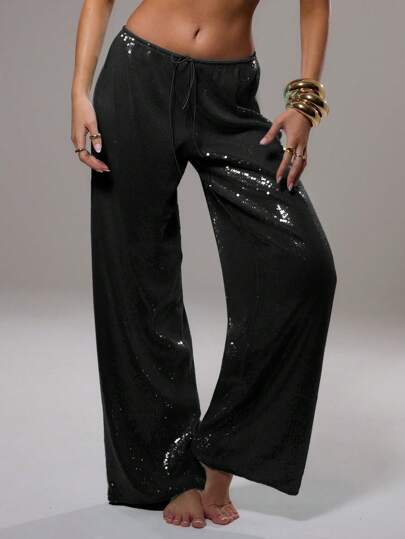 Veyla Glimmer Sequin Pants