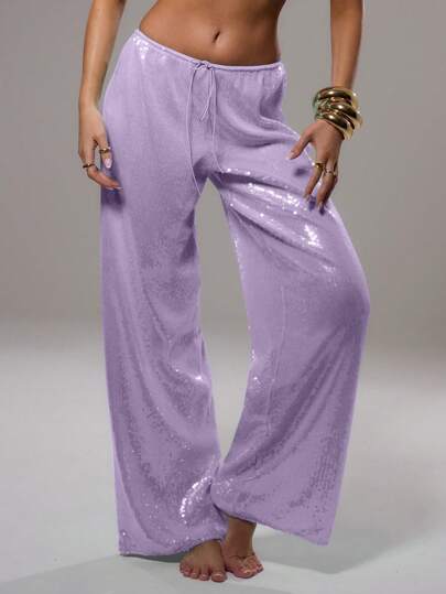 Veyla Glimmer Sequin Pants