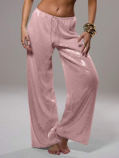 Veyla Glimmer Sequin Pants