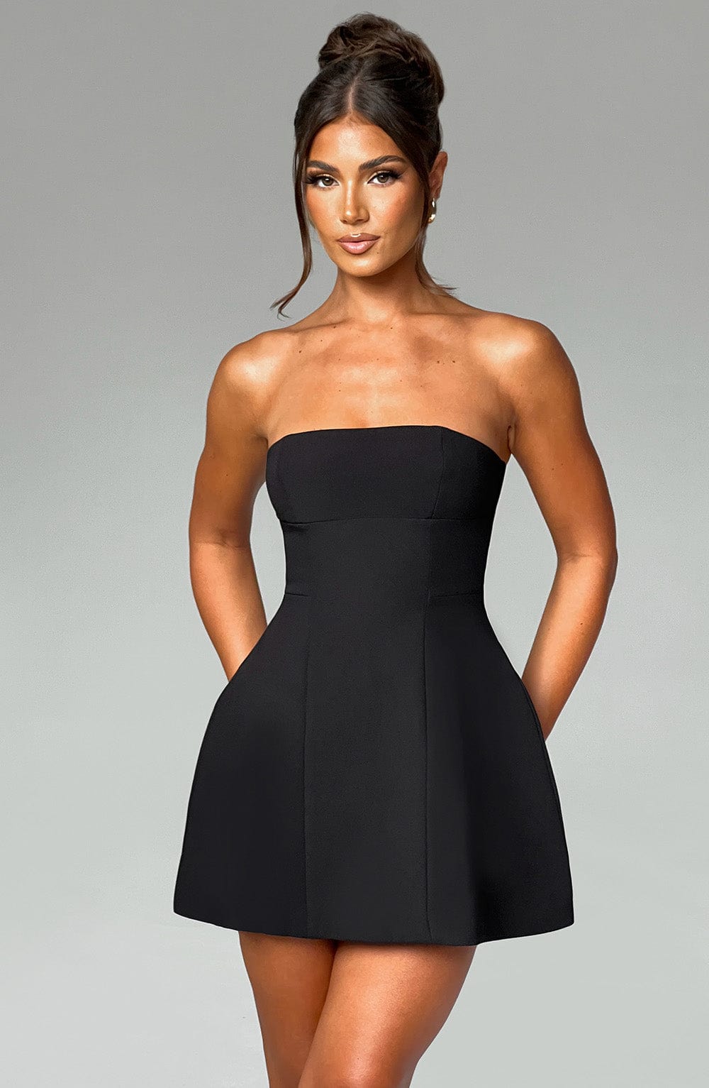 Alyssa Mini Dress - Black