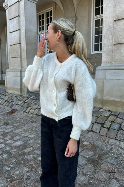 Knitted Vest - White