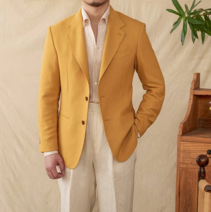 Matteo Linen Tencel Blend Suit Jacket