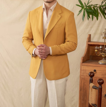 Matteo Linen Tencel Blend Suit Jacket