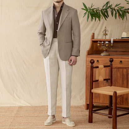 Matteo Linen Tencel Blend Suit Jacket