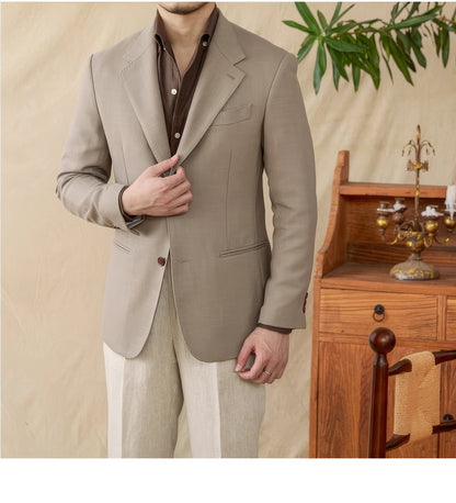 Matteo Linen Tencel Blend Suit Jacket