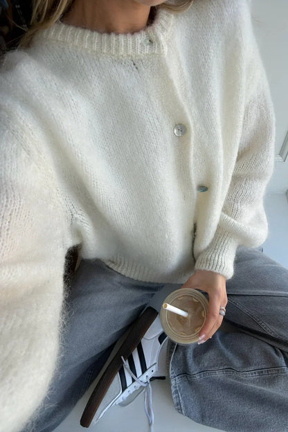 Knitted Vest - White